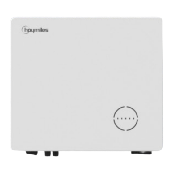 Hoymiles HYS-3.0LV-EUG1 Manual Del Usuario