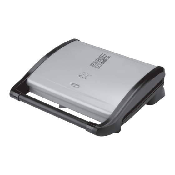 George Foreman GRV120 Manuales