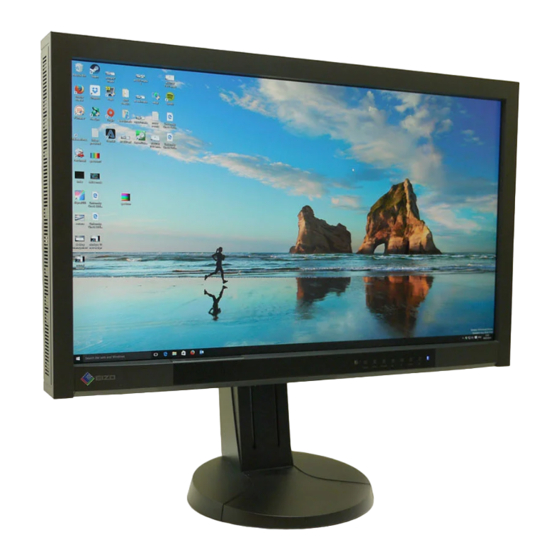 Eizo ColorEdge CG277 Guia De Instalacion