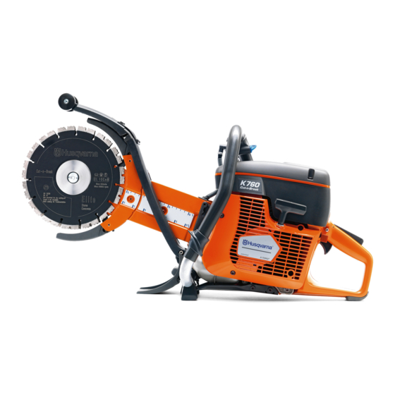 Husqvarna K 760 Cut-n-Break Manual De Instrucciones