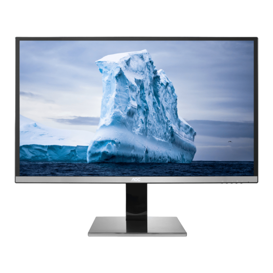AOC U3277PWQU Manual Del Usuario