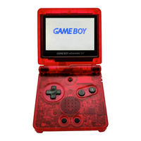 Nintendo GAME BOY ADVANCE SP Folleto De Instrucciones