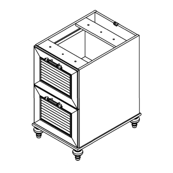 BUSH FURNITURE kathy ireland Home KI30102 Instrucciones De Montaje