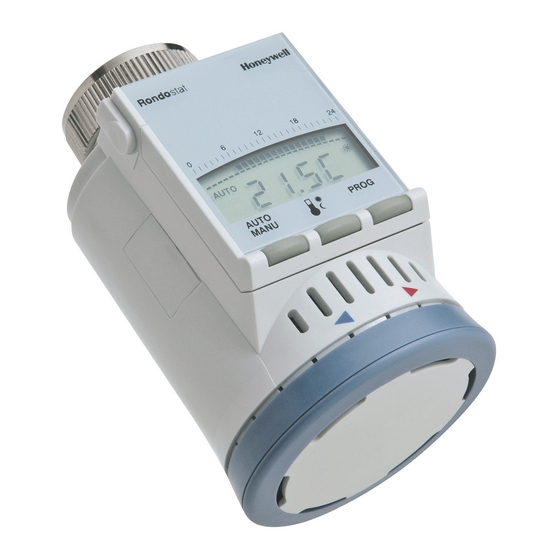 Honeywell Rondostat Instrucciones De Uso