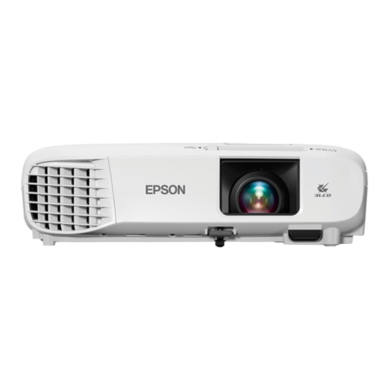 Epson PowerLite 107 Guia De Instalacion