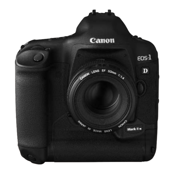 Canon EOS-1D Mark II N Manual De Instrucciones