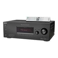 Sony STR-DG500 Manual De Instrucciones