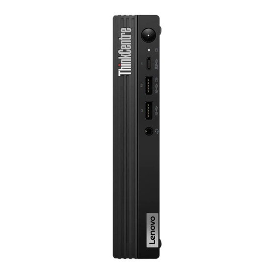 Lenovo ThinkCentre M70q Gen 3 Guia De Inicio Rapido