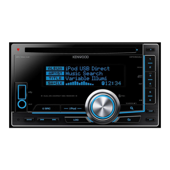 Kenwood DPX504U Manual De Instrucciones