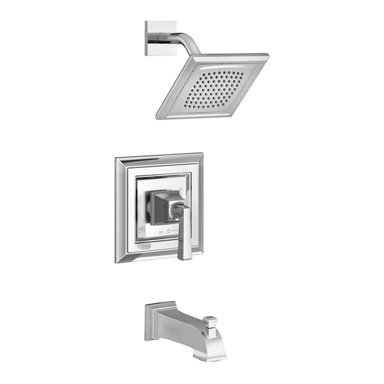 American Standard Town Square S TU45550 Serie Instrucciones De Instalación