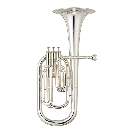 Yamaha Alto Tenor Horn Manuales