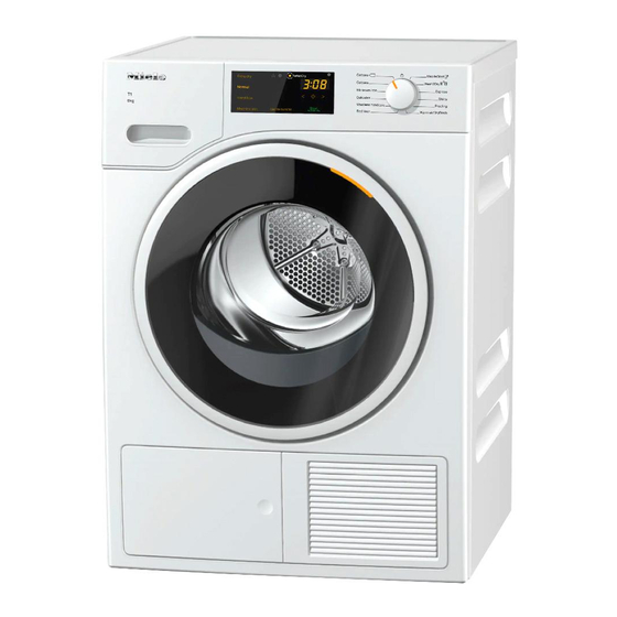 Miele TWD260WP Manuales