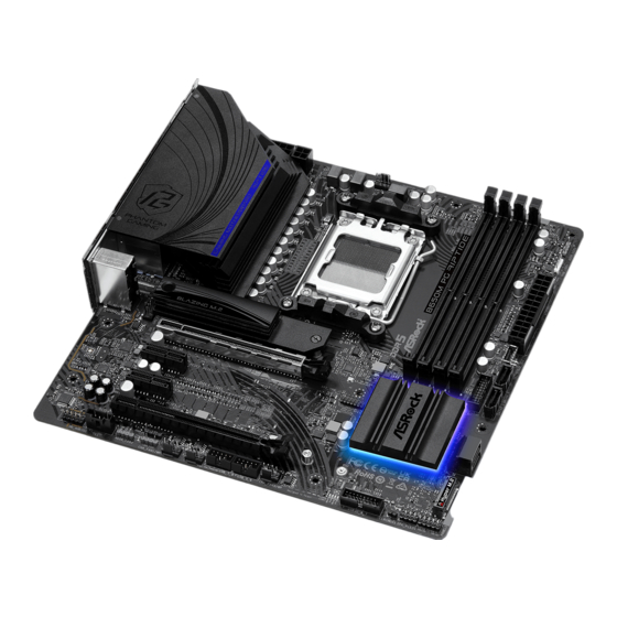 ASROCK B650M PG RIPTIDE Manual Del Usuario