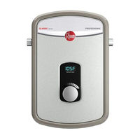 Rheem Class 5500W Manual De Instrucciones