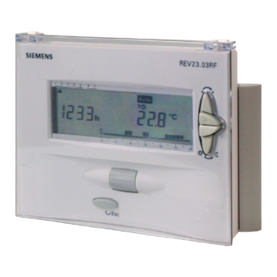 Siemens REV16 Instrucciones De Montaje