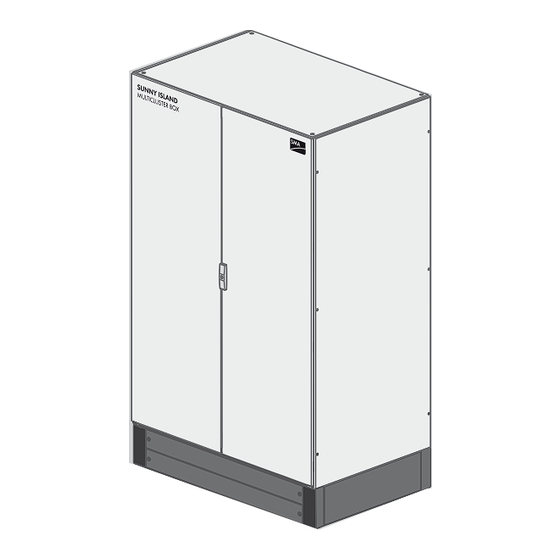 SMA MULTICLUSTER BOX 36 Instrucciones De Instalación