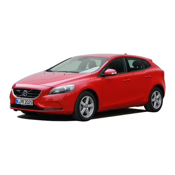 Volvo V40 Manual De Instrucciones