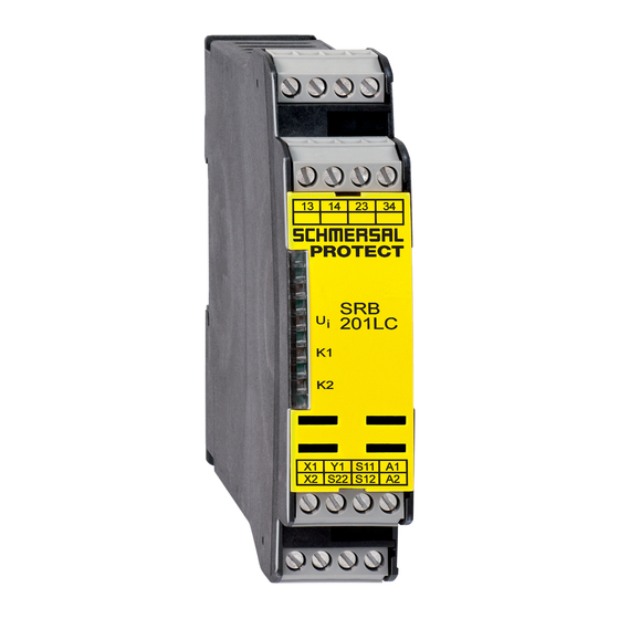 schmersal SRB 201LC Manual De Instrucciones