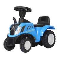 Jamara GERMANY Push-Tractor New Holland T7 Instrucción