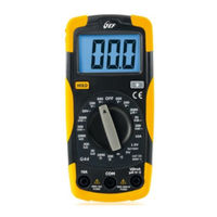 Ht Instruments GEF G44 Manual De Instrucciones