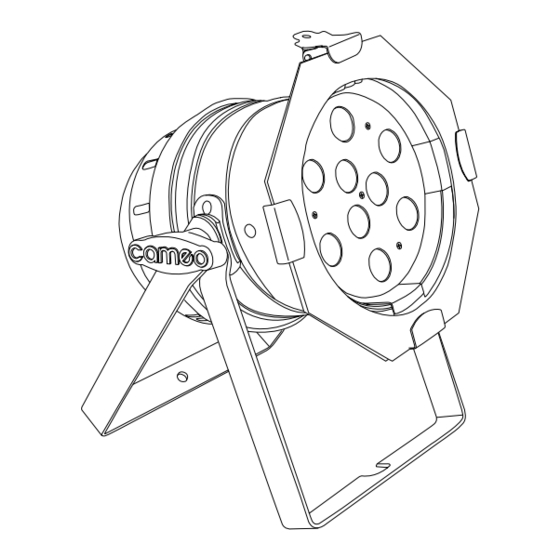 Cameo CLP56TRI3W Manual De Usuario