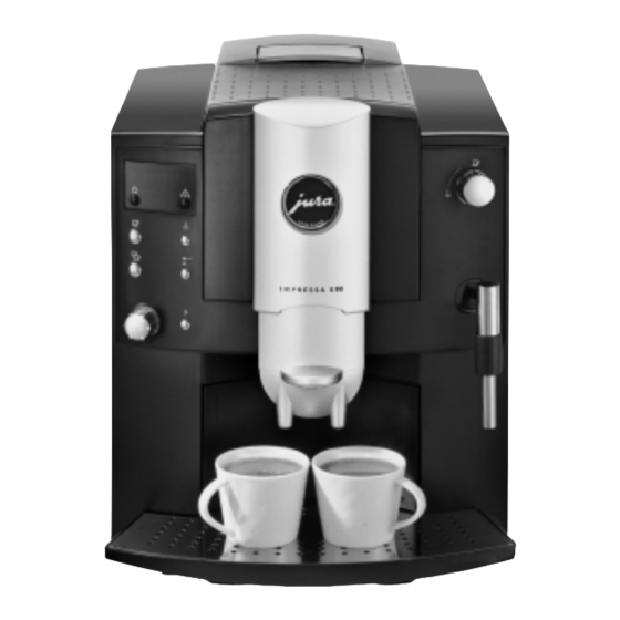 Jura IMPRESSA E80 Modo De Empleo