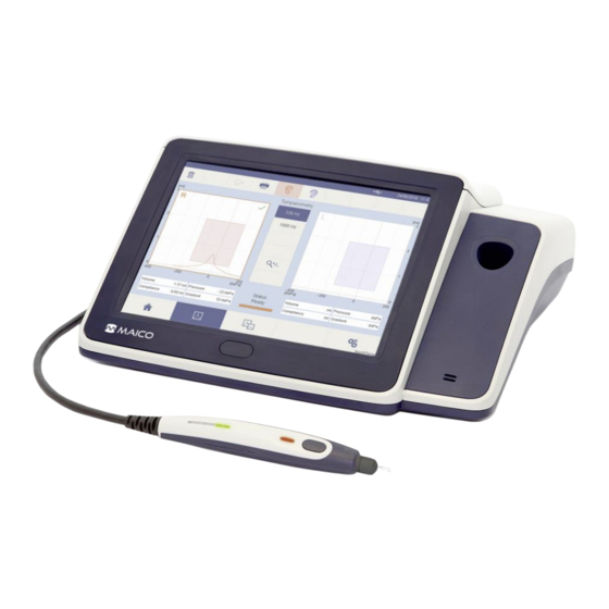 Maico touchTymp MI 24 Manual De Operación