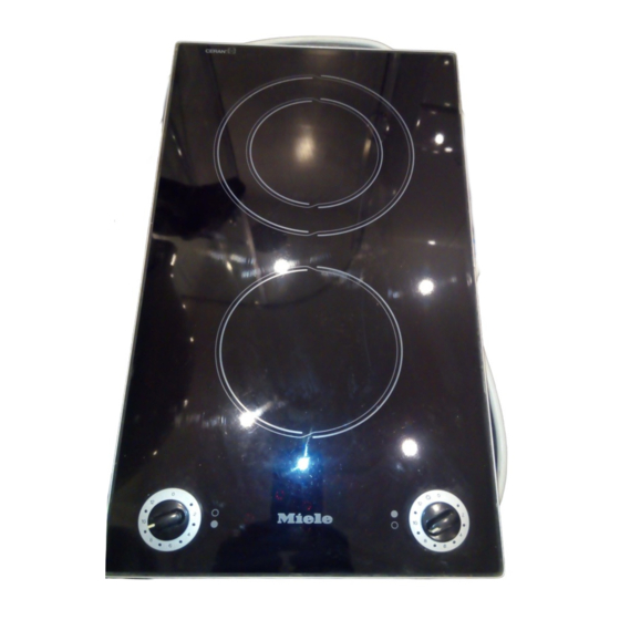 Miele KM 400 Instrucciones De Instalación