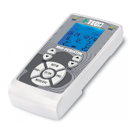I-Tech MIO-PERISTIM Manual De Instrucciones