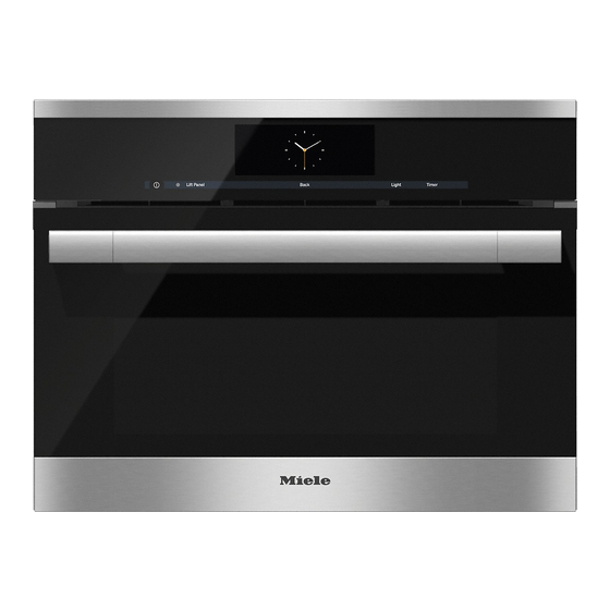 Miele DGC 6700-1 Instrucciones De Instalación Y Funcionamiento