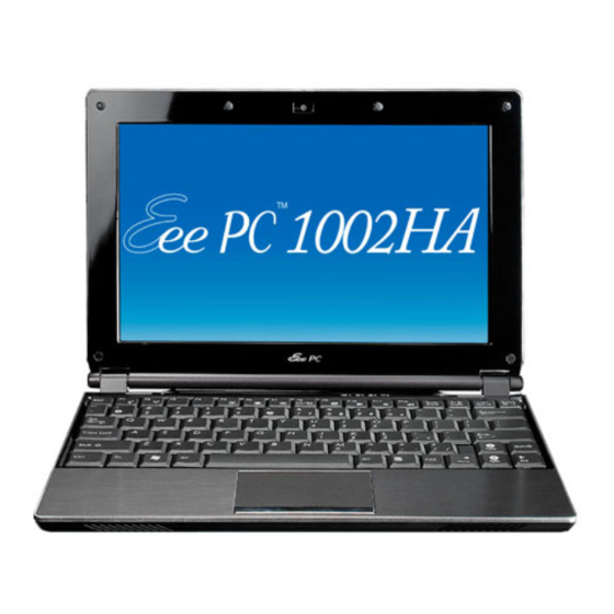 Asus Eee PC 1002HA Manual De Usuario