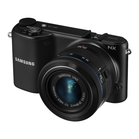 Samsung NX2000 Manuales