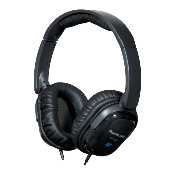 Panasonic RP-HC200 Instrucciones De Funcionamiento