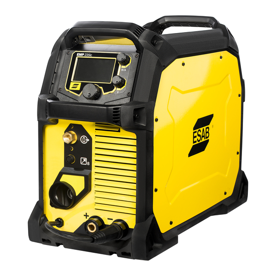 ESAB EMP 235ic Instrucciones De Uso