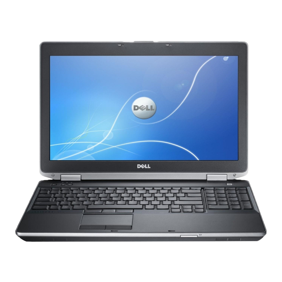 Dell Latitude E6540 Manual Del Propietário