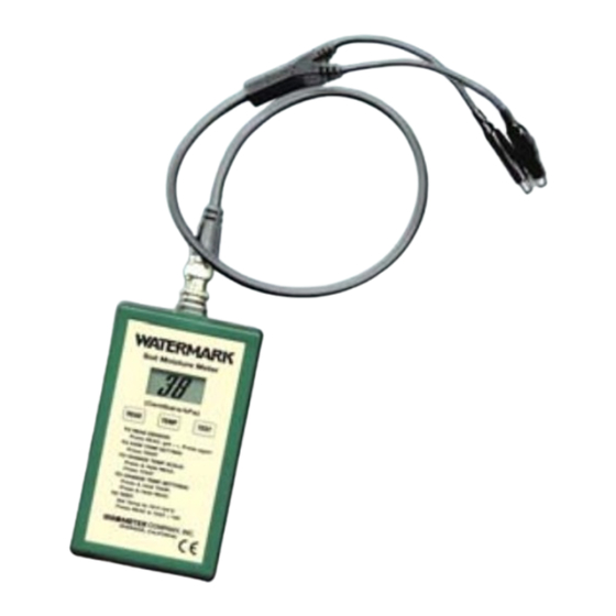 IRROMETER watermark Instrucciones De Instalación Y  Operación