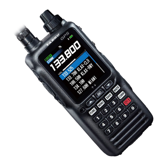 Yaesu FTA-850L Manual De Funcionamiento