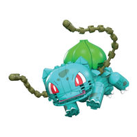 Mega POKEMON BUILD & SHOW BULBASAUR Manual De Instrucciones