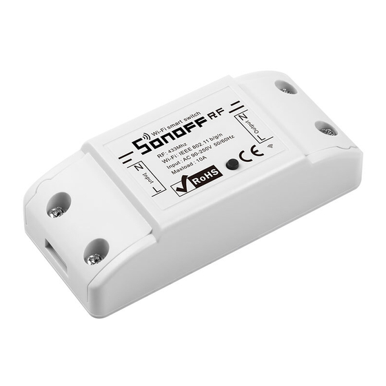 Sonoff BASICR2 Manual De Usuario