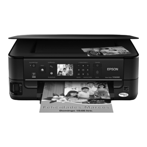 Epson Stylus TX560WD Guia De Instalacion