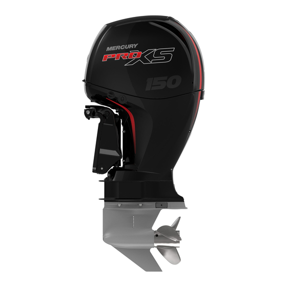 Mercury Marine FourStroke 150 Mantenimiento