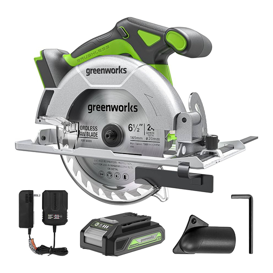 GreenWorks CRG404 Manual Del Operador