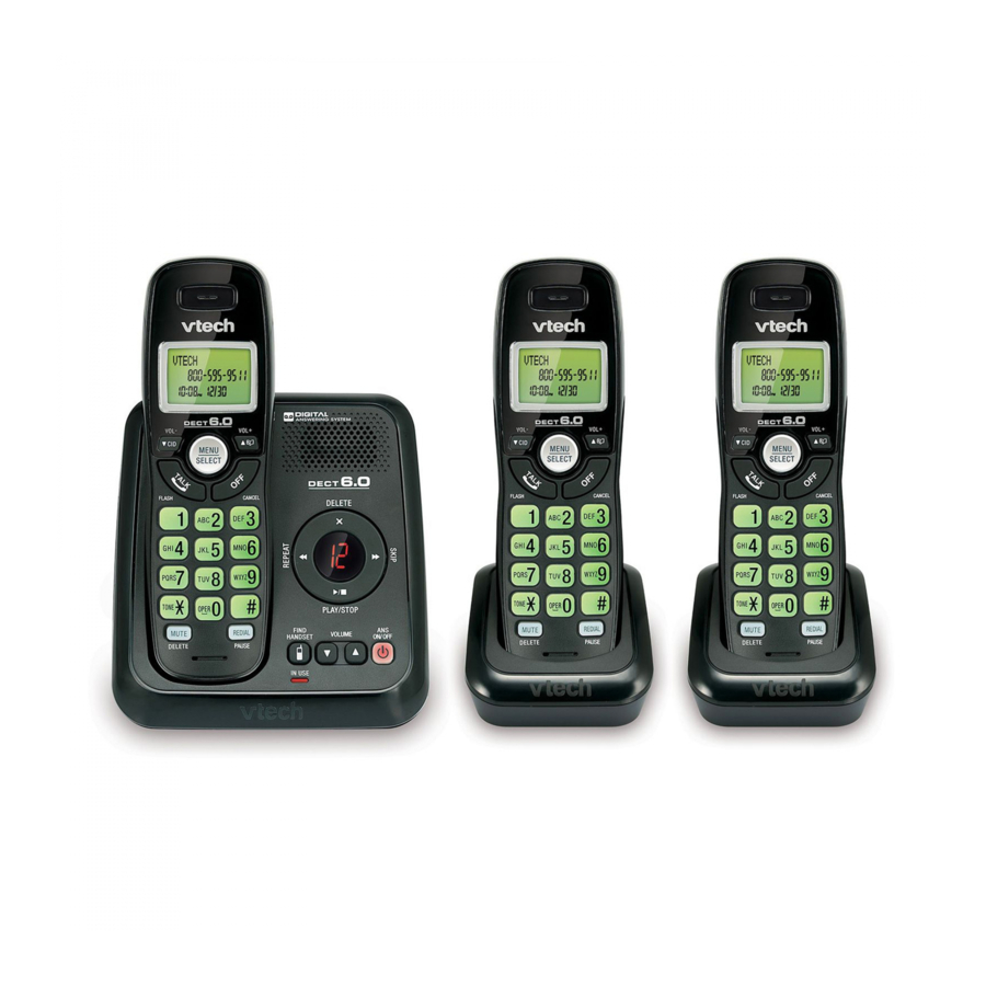 VTech CS6120-2 Guia De Inicio Rapido