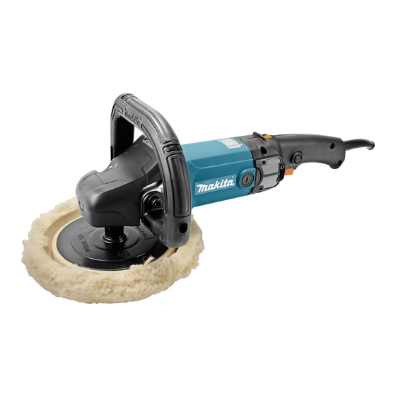 Makita 9237CB Manual De Instrucciones