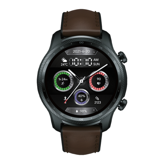 Ticwatch Pro 3 Ultra Guía Rápida