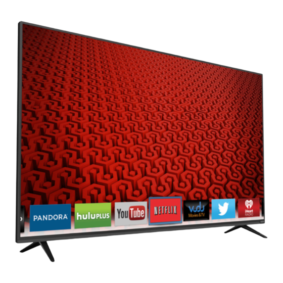 Vizio D650i-C3 Guia De Inicio Rapido
