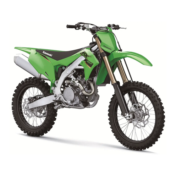 Kawasaki KX250 Manual Del Propietário