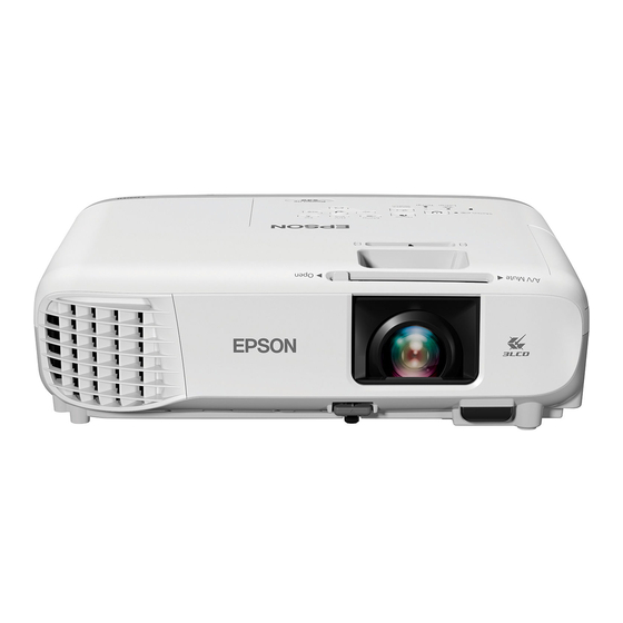 Epson PowerLite S39 Manual Del Usuario