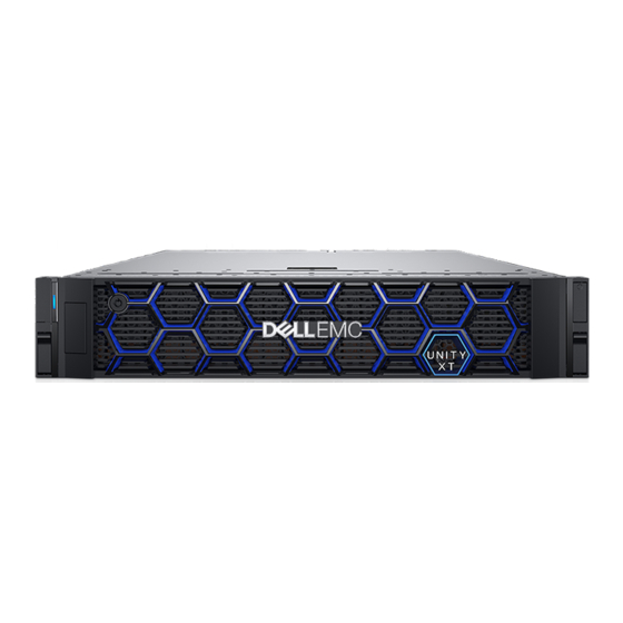 Dell EMC Unity 480/F Manuales