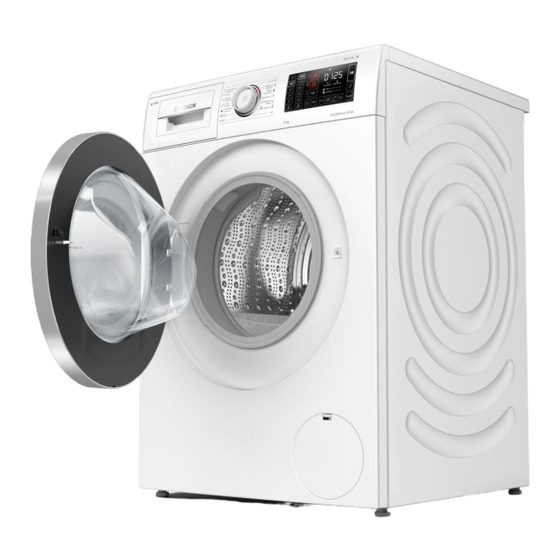 Bosch WAU28PWOEP Manual De Usuario E Instrucciones De Montaje